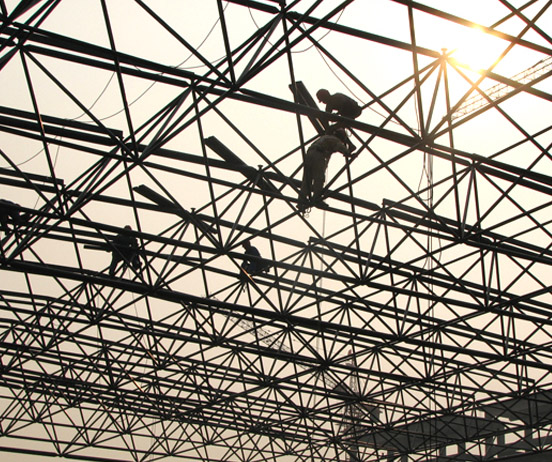 通州厂房网架安装